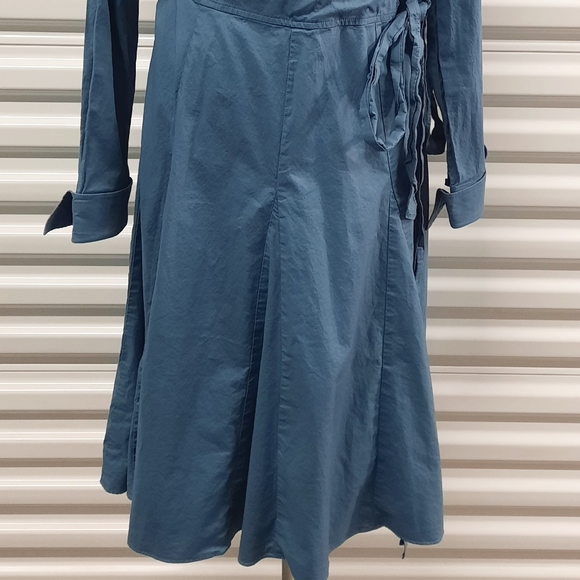 Vintage Metrostyle Womens Dress Size 12 Blue Retro - Picture 5 of 7